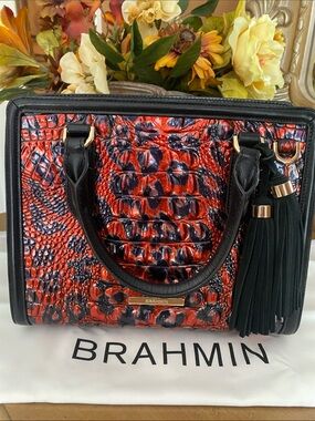 Brahmin Cami Red Leopardess
